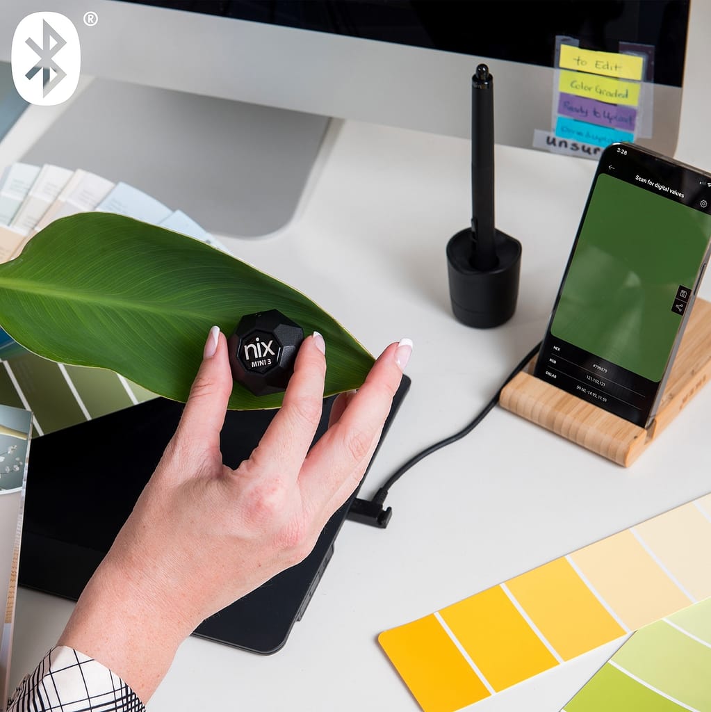 Professional Color Sensor,Pocket Colorimeter,More than 30 Parameters,Paint  Color Matching Tool,Measure Color Values Instantly