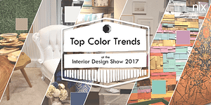 Top Color Trends at the Interior Design Show 2017
