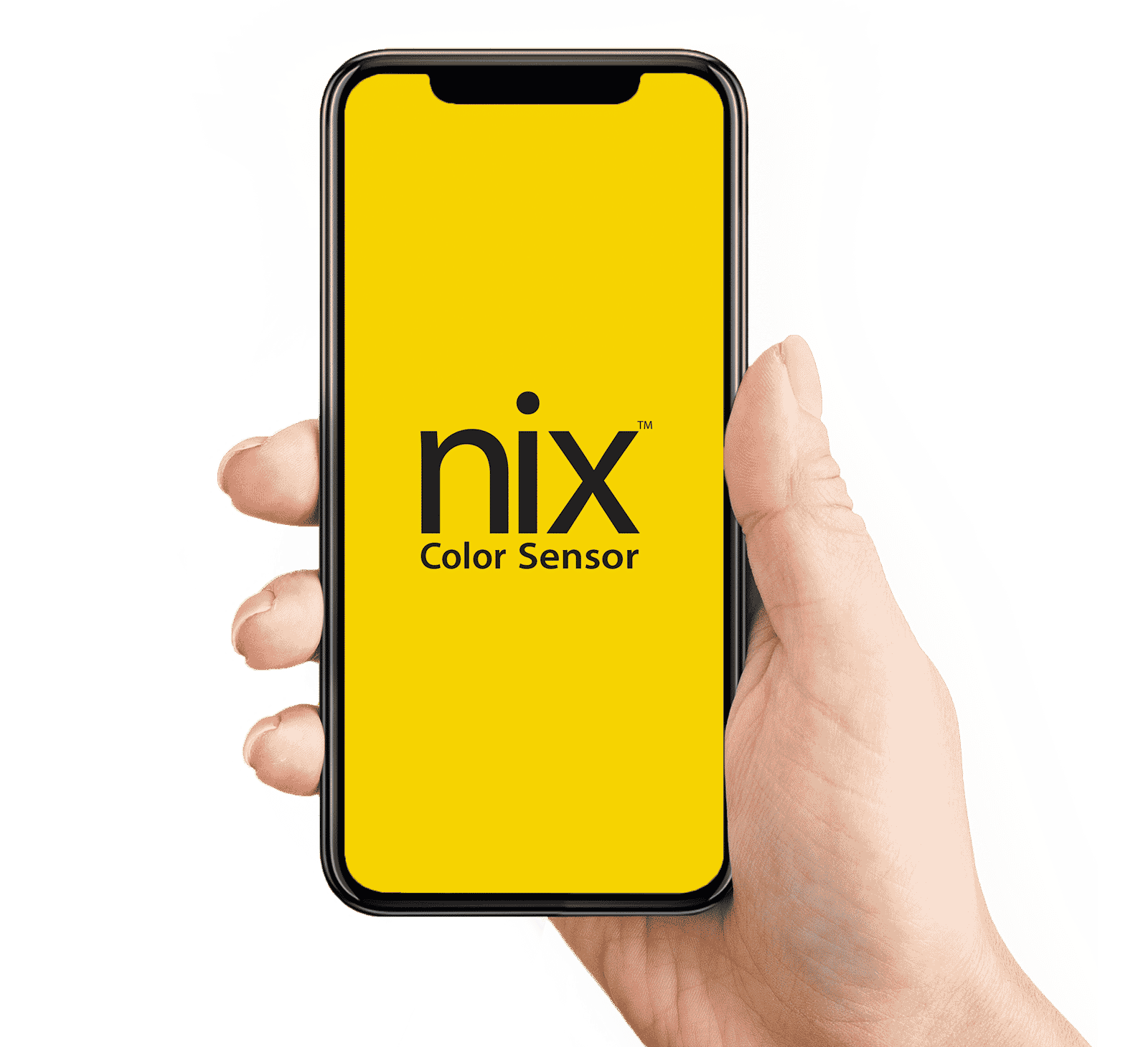 Front page of Nix Color Sensor App