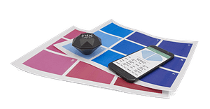 Nix Pro 2 Color Sensor with paint swatches