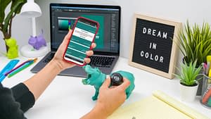 Nix Color sensor scanning toy hippo