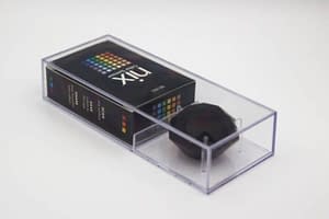 The plastic case that the Nix Mini comes in is shown