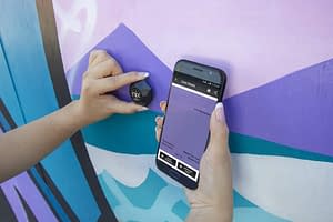 scanning purple mural 2