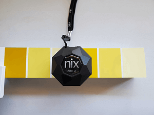 nix color scanner with paint chip