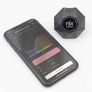 Nix Spectro 2 Color Sensor with iPhone